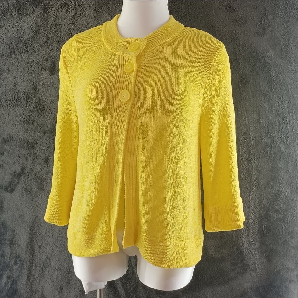 TanJay XL Canary Yellow Sweater